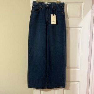 Levi's Ribcage Wide Leg Jeans. Super High Rise.